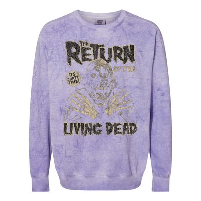 Return Of The Living Dead Move Horror Fans Colorblast Crewneck Sweatshirt