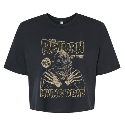 Return Of The Living Dead Move Horror Fans Bella+Canvas Jersey Crop Tee