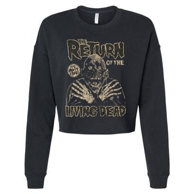 Return Of The Living Dead Move Horror Fans Cropped Pullover Crew