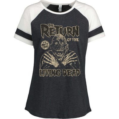 Return Of The Living Dead Move Horror Fans Enza Ladies Jersey Colorblock Tee