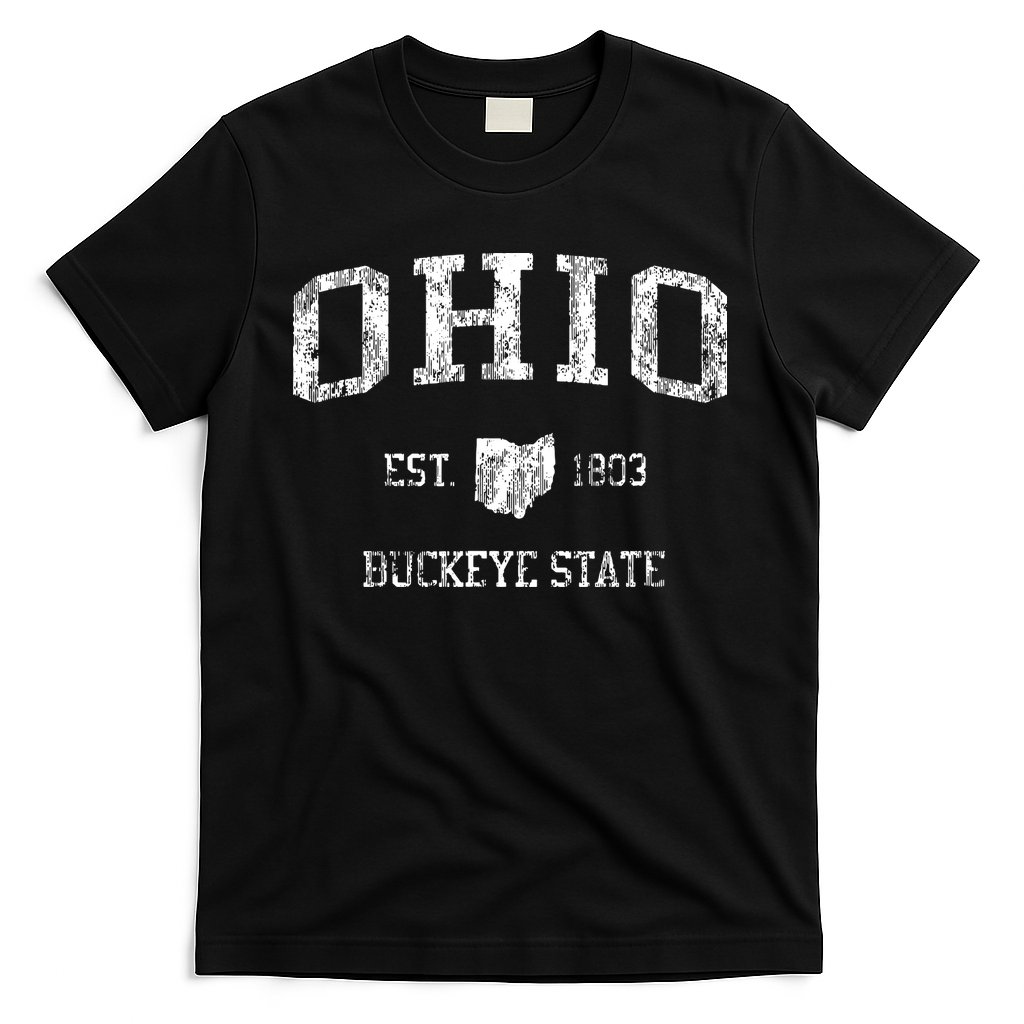 Retro Ohio T Vintage Sports Design T-Shirt