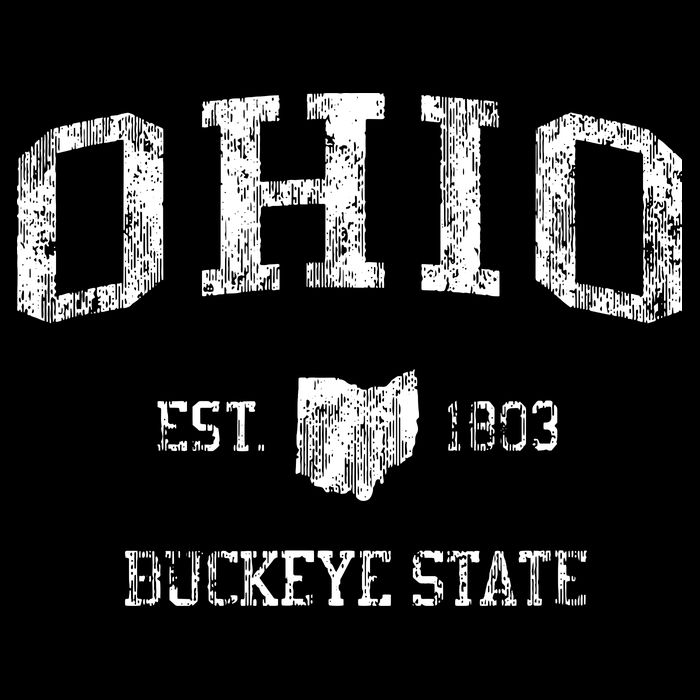 Retro Ohio T Vintage Sports Design T-Shirt