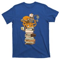 Reading Octopus Tea Coffee And Books Gift T-Shirt