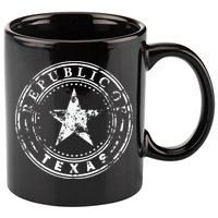 Republic Of Texas 11oz C Handle Ceramic Mug