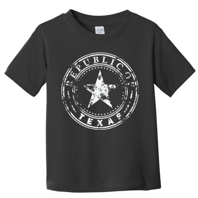 Republic Of Texas Toddler T-Shirt