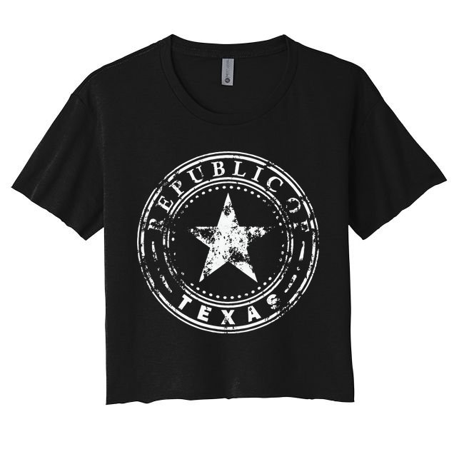 Republic Of Texas Crop Top