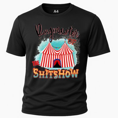 Ringmaster Of The Shitshow Welcome The Shitshow Cooling Performance Crew T-Shirt