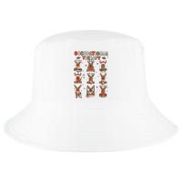 Retro Occupational Therapy Christmas Reindeers Ot Ota Cool Comfort Performance Bucket Hat