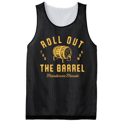 Roll Out The Barrel Manitowoc Minute Mesh Reversible Basketball Jersey Tank