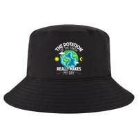 Rotation Of The Earth Makes My Day Funny Science Cool Comfort Performance Bucket Hat
