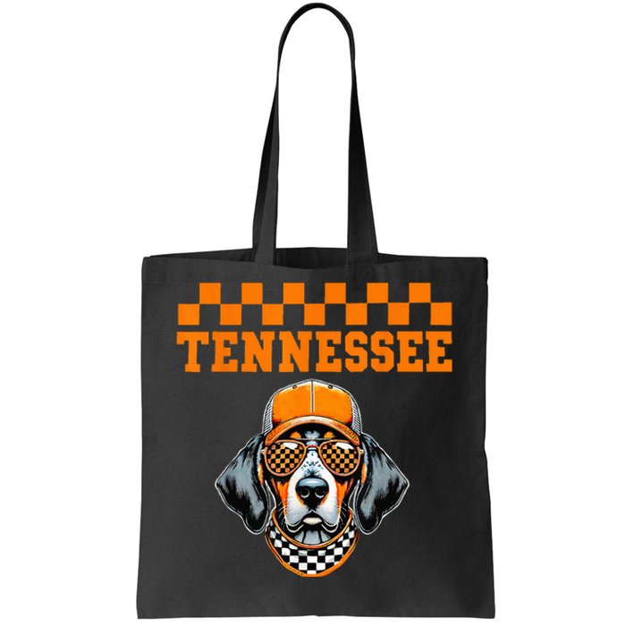 Retro Orange Tennessee Personalized Name Style Classic Tote Bag