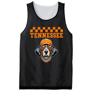 Retro Orange Tennessee Personalized Name Style Classic Mesh Reversible Basketball Jersey Tank