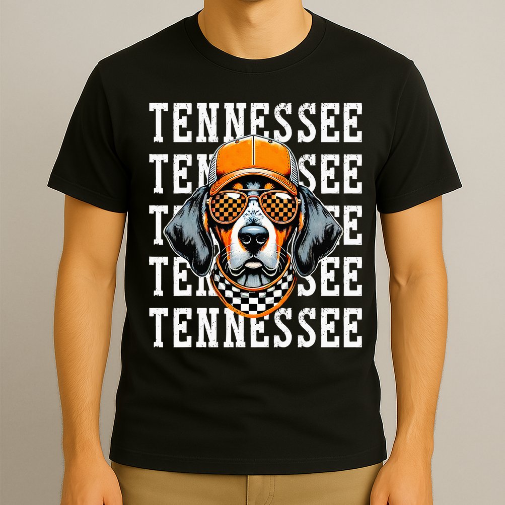 Retro Orange Tennessee Personalized Name Vintage Classic T-Shirt