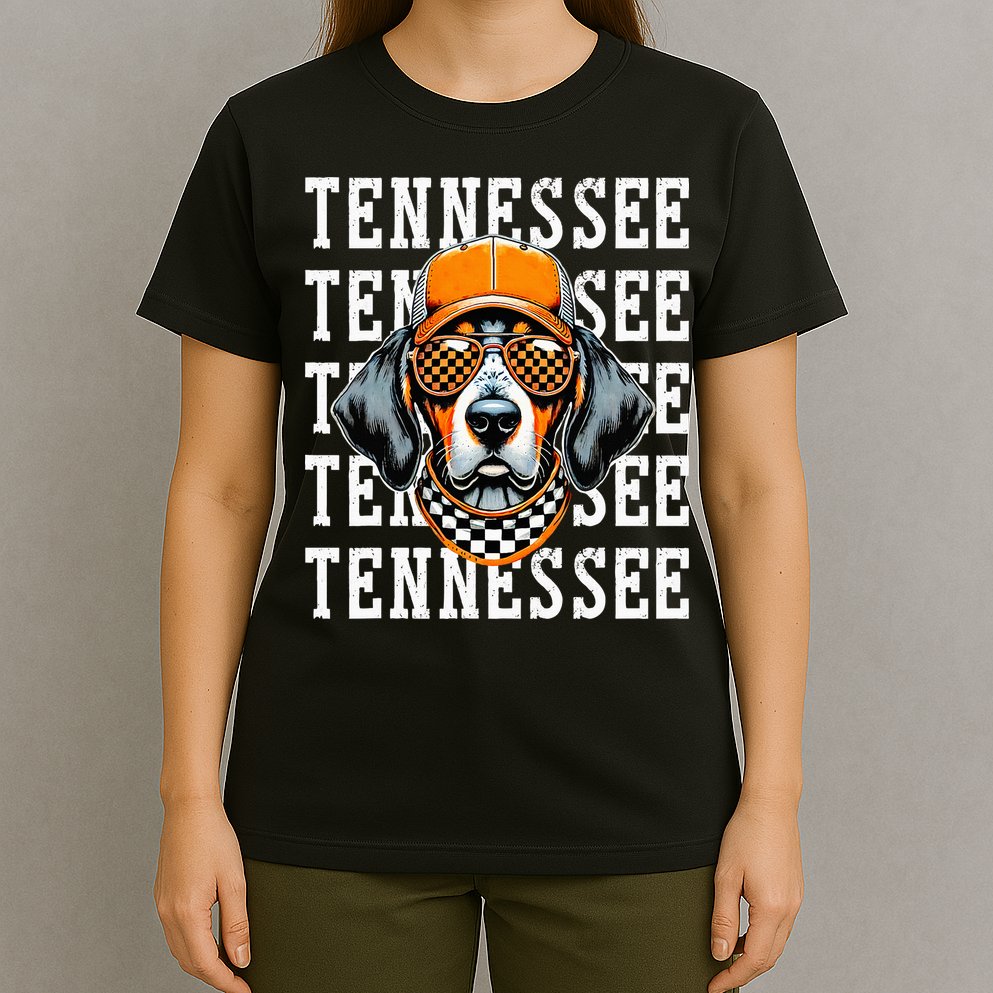 Retro Orange Tennessee Personalized Name Vintage Classic T-Shirt