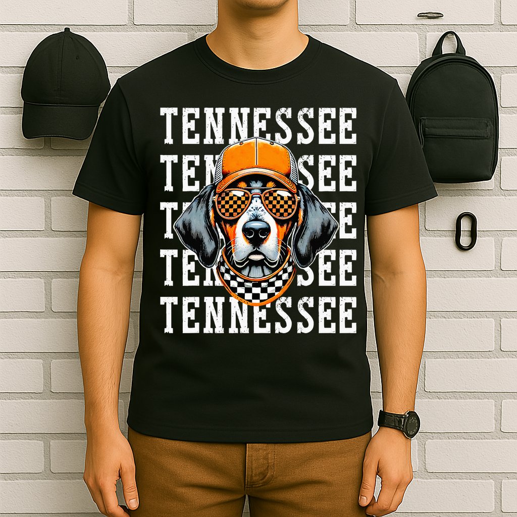 Retro Orange Tennessee Personalized Name Vintage Classic T-Shirt