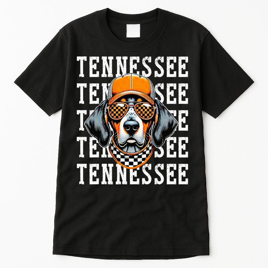 Retro Orange Tennessee Personalized Name Vintage Classic Tall T-Shirt