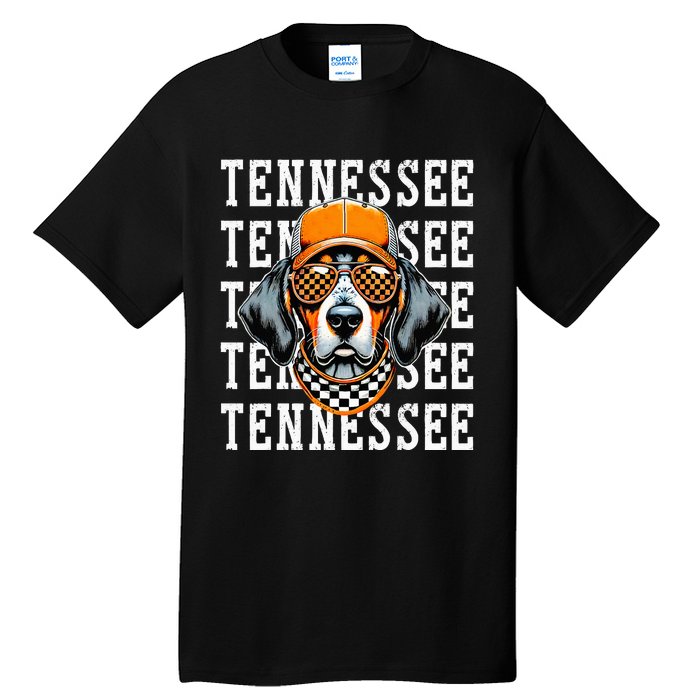 Retro Orange Tennessee Personalized Name Vintage Classic Tall T-Shirt