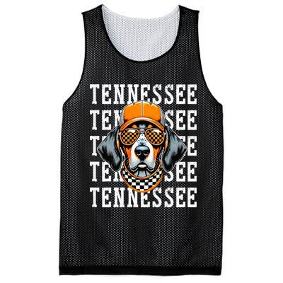 Retro Orange Tennessee Personalized Name Vintage Classic Mesh Reversible Basketball Jersey Tank