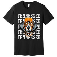 Retro Orange Tennessee Personalized Name Vintage Classic Premium T-Shirt