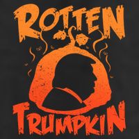 Rotten Trumpkin 7 Panel Mesh Trucker Snapback Hat