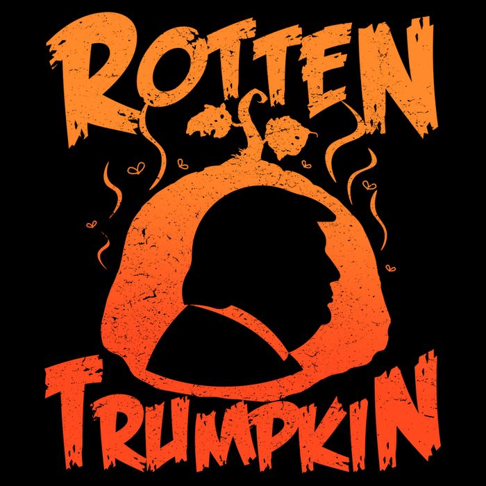 Rotten Trumpkin Drawstring Bag