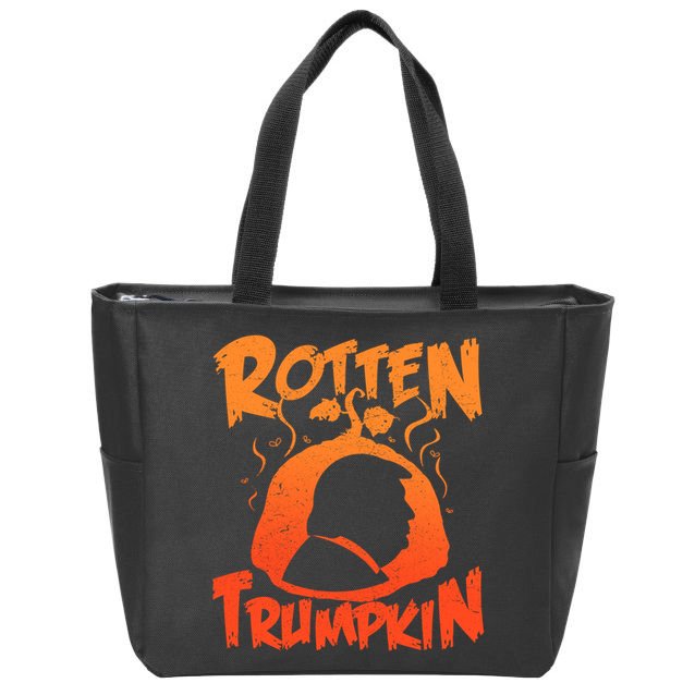 Rotten Trumpkin Zip Tote Bag