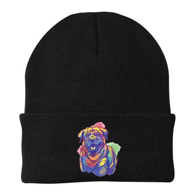 Rottweiler Colorful Dog Beanie