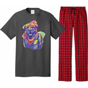 Rottweiler Colorful Dog Pajama Set