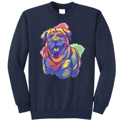 Rottweiler Colorful Dog Sweatshirt