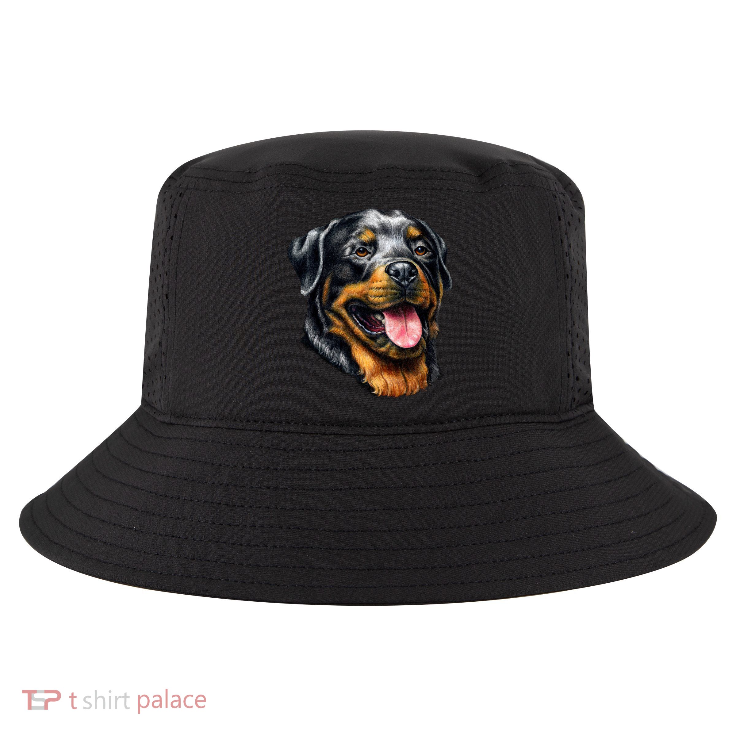 Rottweiler Face Cool Comfort Performance Bucket Hat