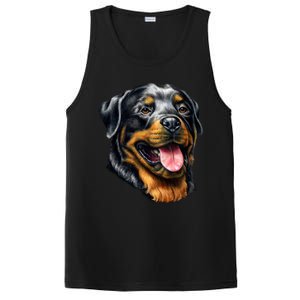 Rottweiler Face PosiCharge Competitor Tank