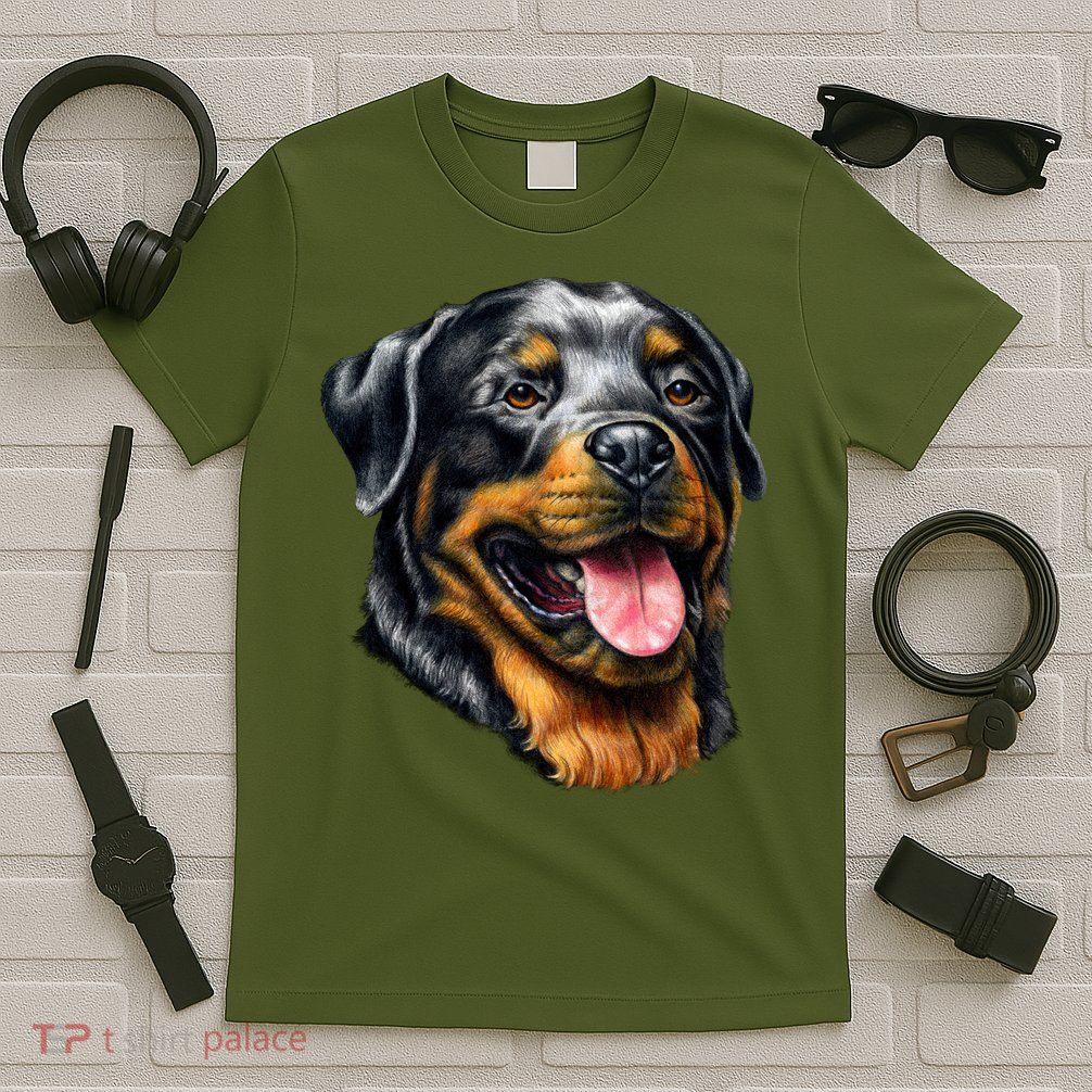 Rottweiler Face T-Shirt