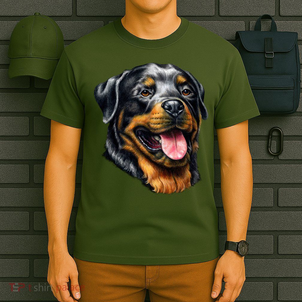 Rottweiler Face T-Shirt