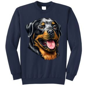 Rottweiler Face Sweatshirt