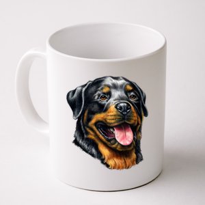 Rottweiler Face Coffee Mug