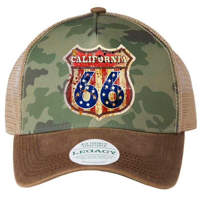 Route 66 California Legacy Tie Dye Trucker Hat