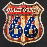 Route 66 California Adult Drive Performance Visor