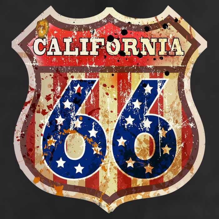 Route 66 California Adult Drive Performance Visor