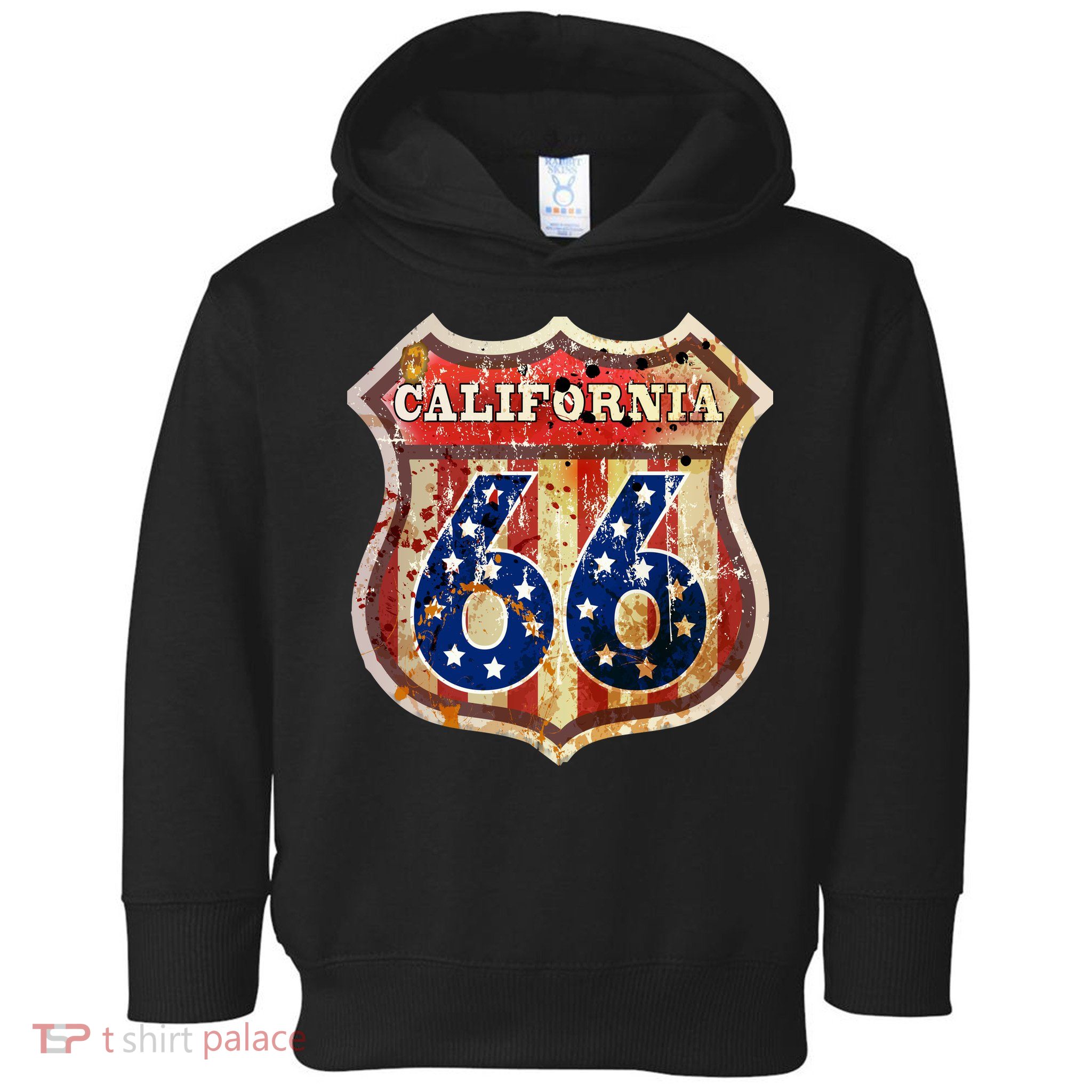 Route 66 California Toddler Hoodie