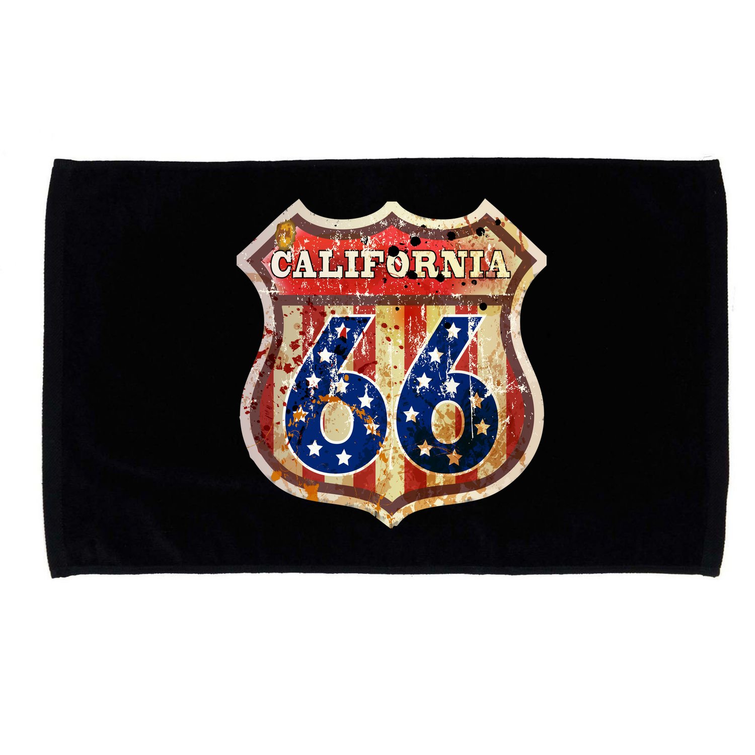 Route 66 California Microfiber Hand Towel