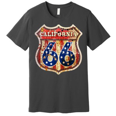 Route 66 California Premium T-Shirt