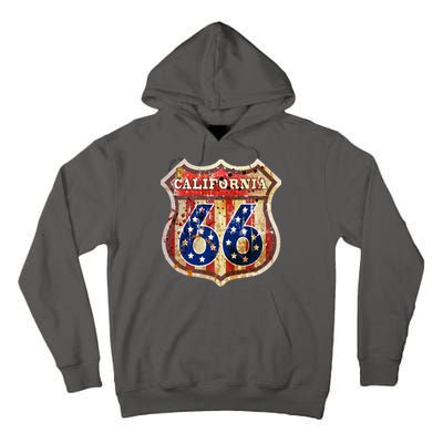 Route 66 California Tall Hoodie