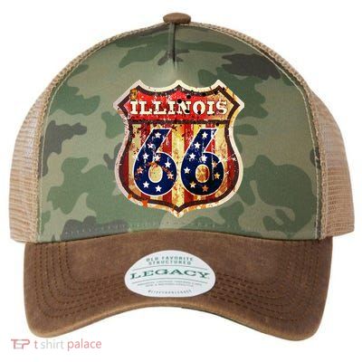 Route 66 Illinois Legacy Tie Dye Trucker Hat