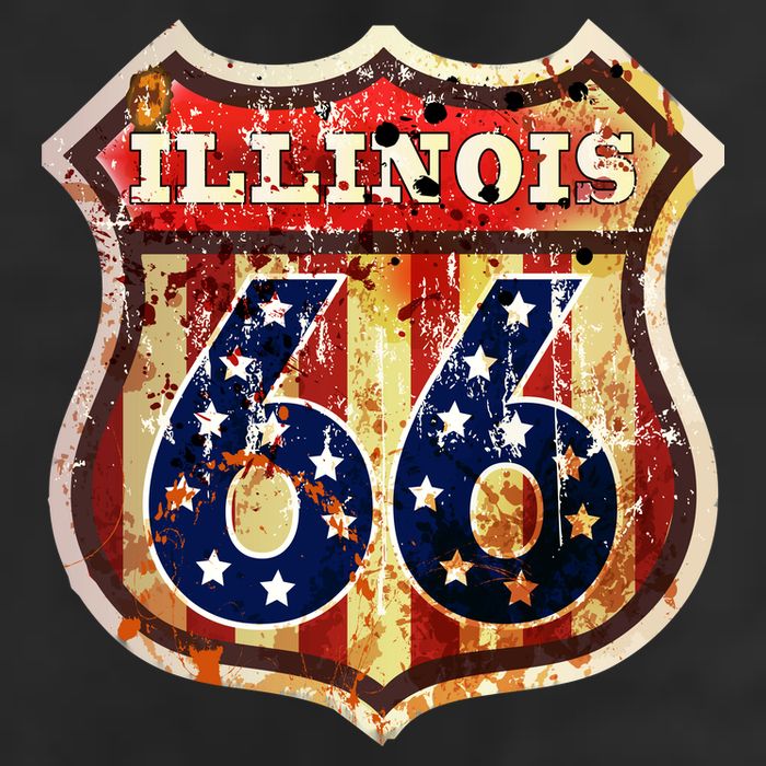 Route 66 Illinois Cool Comfort Performance Bucket Hat