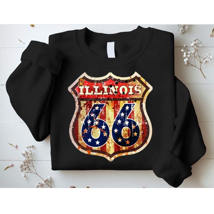 Route 66 Illinois Sweatshirt