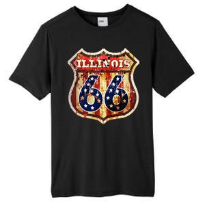 Route 66 Illinois Tall Fusion ChromaSoft Performance T-Shirt