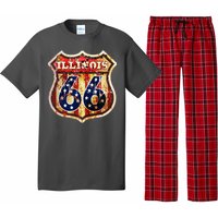 Route 66 Illinois Pajama Set