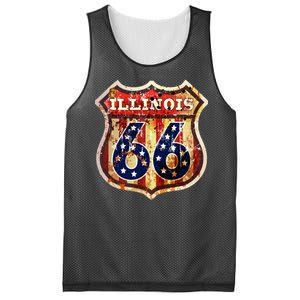 Route 66 Illinois Mesh Reversible Basketball Jersey Tank