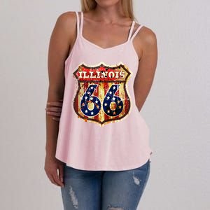 Route 66 Illinois Women's Strappy Tank