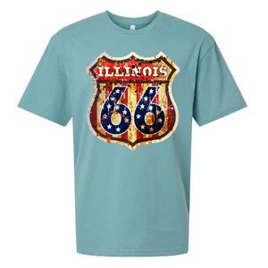 Route 66 Illinois Sueded Cloud Jersey T-Shirt